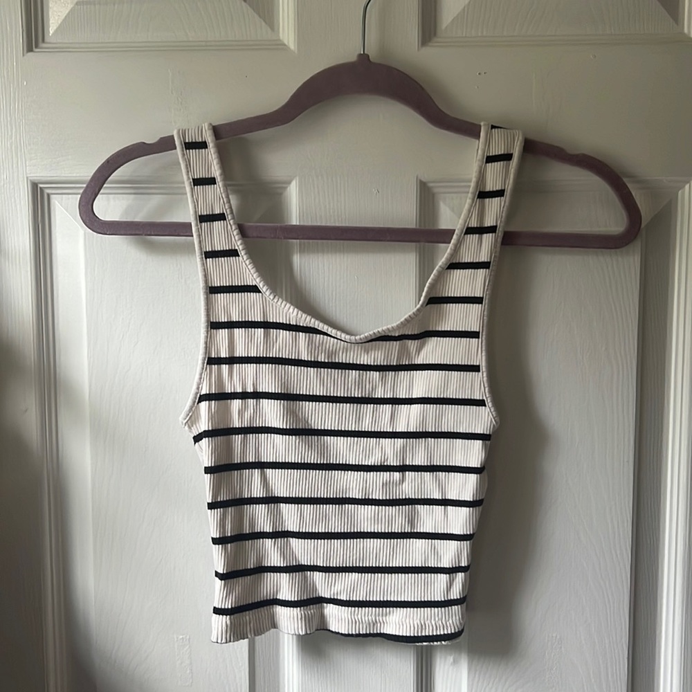Topshop Striped Tank